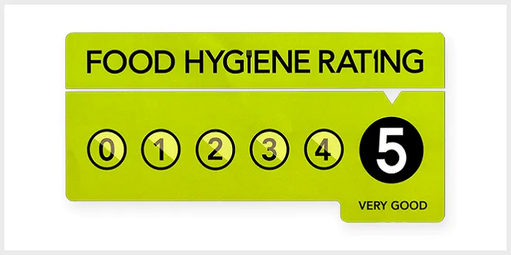 Food Hygiene Rating 5